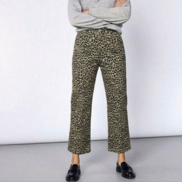 New! Obey Leopard Casbah Pants Sz 29 - Picture 1 of 7